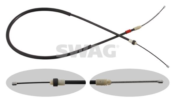 Cable, parking brake - 62 92 9363 SWAG
